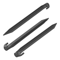 Zelthering 30cm Nylon - Set von 6 Stück