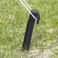 Zelthering 30cm Nylon - Set von 6 Stück