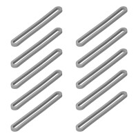 Spannring Gummi 130 x 5 x 5 mm - Set von 10 Stück