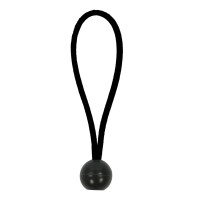 Zeltspanner elastisch 15cm mit Kunststoffball - Set von 10 Stück