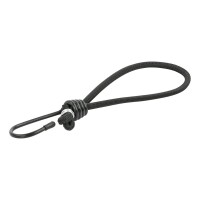 Zeltspanner elastisch Schwarz mit Haken 4 Stück im Blister