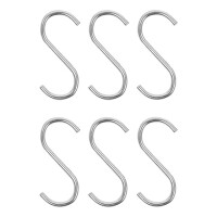 S-Haken Ø4mm 6cm 6 Stück im Blister