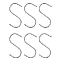 S-Haken Ø4mm 6,5x7,5cm 6 Stück im Blister