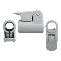 Rohrklemme für Zeltstange mit Schnellspanner 19-22mm - Set von 4 Stück