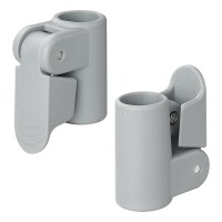 Rohrklemme für Zeltstange mit Schnellspanner 22-25mm - Set von 4 Stück