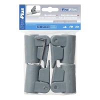 Rohrklemme für Zeltstange mit Schnellspanner 22-25mm - Set von 4 Stück