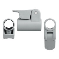 Rohrklemme für Zeltstange mit Schnellspanner 25-28mm - Set von 4 Stück