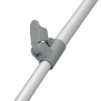 Rohrklemme für Zeltstange mit Schnellspanner 25-28mm - Set von 4 Stück