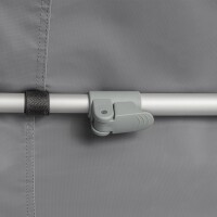 Rohrklemme für Zeltstange mit Schnellspanner 25-28mm - Set von 4 Stück