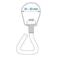 Rohrklemme 21-23mm