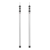 Teleskop-Zeltstange 93-230cm - Set von 2 Stück