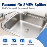 Winkelablauf Ablauf Dusche Waschbecken 19mm Wohnmobil Wohnwagen