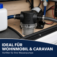Lilie®Frischwasser Schraubfilter 1/2" x 12mm Wohnmobil Wohwnagen